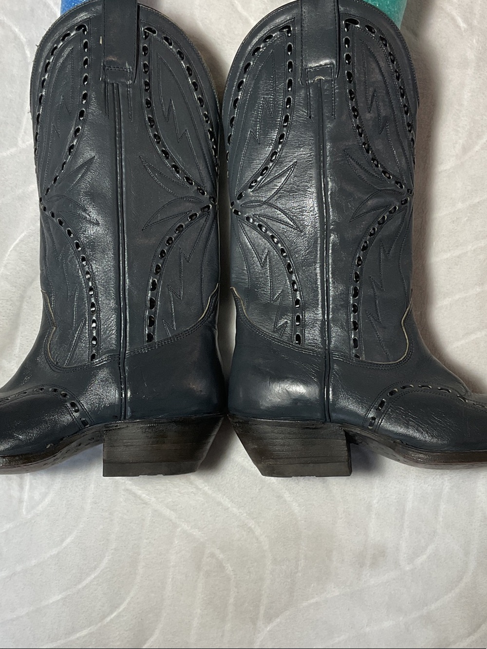 Exotic western vintage cowboy boots